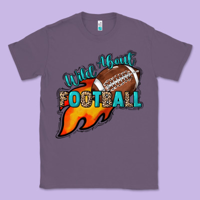 Wild About Football Classic Tee Designed By Howdyjamesfarm