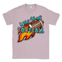 Lilac Wild about Football Classic Tee - HowdyJamesFarm