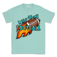 Seafoam Wild about Football Classic Tee - HowdyJamesFarm