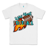 White Wild about Football Classic Tee - HowdyJamesFarm