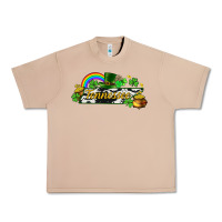 Burro Tennessee map St. Patrick's Urban Heavy Tee - CowGirlArtShop