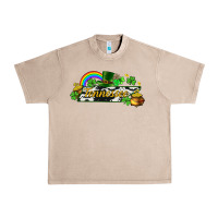 French Oak Tennessee map St. Patrick's Urban Heavy Tee - CowGirlArtShop