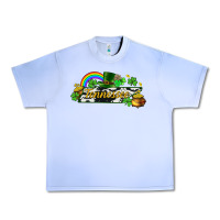 Grape Ice Tennessee map St. Patrick's Urban Heavy Tee - CowGirlArtShop