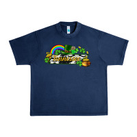 Navy Tennessee map St. Patrick's Urban Heavy Tee - CowGirlArtShop