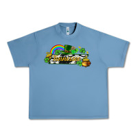 Pebble Blue Tennessee map St. Patrick's Urban Heavy Tee - CowGirlArtShop