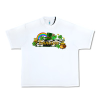 White Tennessee map St. Patrick's Urban Heavy Tee - CowGirlArtShop