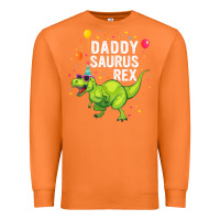 Carrot Mens Daddysaurus T Rex Dinosaur Daddy Family Matching Gifts Idea Premium Sweatshirt - maiPhamDesign
