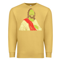 Antique Gold zombie jesus halloween costume christian christ Premium Sweatshirt - maiPhamDesign