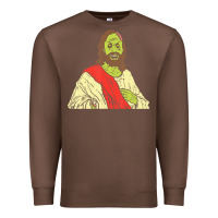 Chestnut zombie jesus halloween costume christian christ Premium Sweatshirt - maiPhamDesign