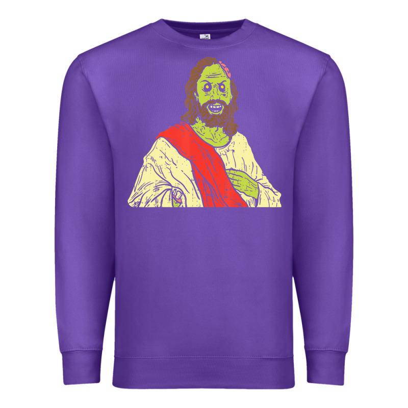 Zombie Jesus Halloween Costume Christian Christ Premium Sweatshirt by maiPhamDesign | Teevron