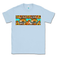 Dusty Blue Fall Sweet Fall Classic Tee - Artiststas
