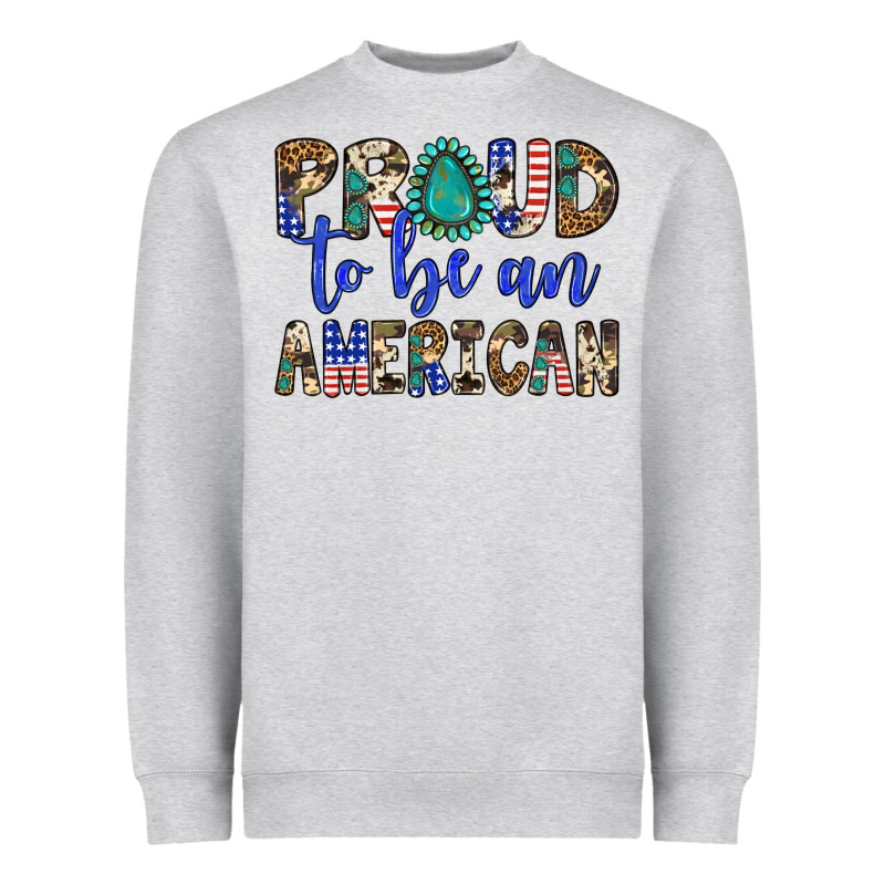 Proud To Be An American Heavyweight Sweatshirt by Artiststas | Teevron