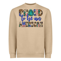 Mushroom proud to be an american Heavyweight Sweatshirt - Artiststas