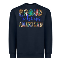 Navy proud to be an american Heavyweight Sweatshirt - Artiststas
