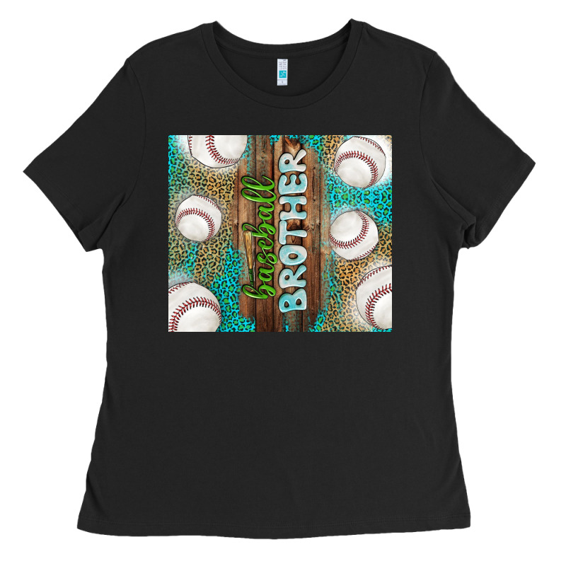 Baseball Brother Ladies Tee by TumblerDesignByShophia | Teevron