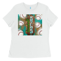 White baseball brother Ladies Tee - TumblerDesignByShophia