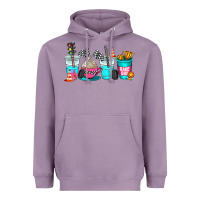 Lavender race day coffe cup Heavyweight Hoodie - AdoDesignShop