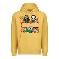 Antique Gold halloween Premium Hoodie - CowhideDigitalArt