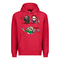 Cardinal halloween Premium Hoodie - CowhideDigitalArt