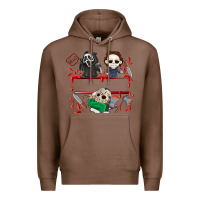 Chestnut halloween Premium Hoodie - CowhideDigitalArt