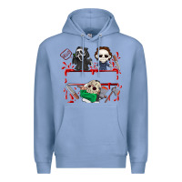 Colony Blue halloween Premium Hoodie - CowhideDigitalArt