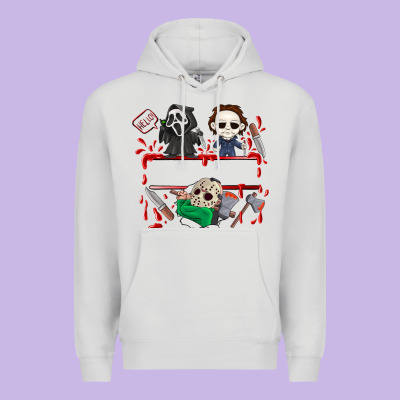 Halloween Premium Hoodie Designed By Cowhidedigitalart