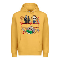 Mustard halloween Premium Hoodie - CowhideDigitalArt