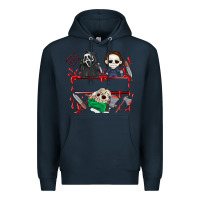 Navy halloween Premium Hoodie - CowhideDigitalArt