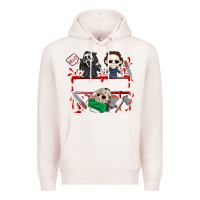 Pale Pink halloween Premium Hoodie - CowhideDigitalArt