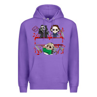 Purple halloween Premium Hoodie - CowhideDigitalArt