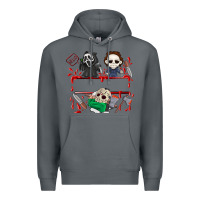 Rock halloween Premium Hoodie - CowhideDigitalArt