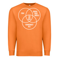 Carrot 1984 Brave New World Fahrenheit 451 Conspiracy T-Shirt Premium Sweatshirt - maiPhamDesign