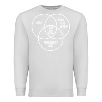 Dove Grey 1984 Brave New World Fahrenheit 451 Conspiracy T-Shirt Premium Sweatshirt - maiPhamDesign