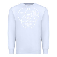 White 1984 Brave New World Fahrenheit 451 Conspiracy T-Shirt Premium Sweatshirt - maiPhamDesign