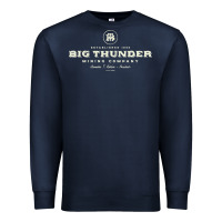 Navy Big Thunder Mining Company - Theme Park Series T-Shirt Premium Sweatshirt - maiPhamDesign