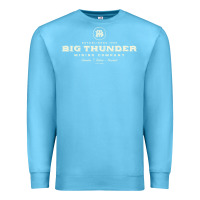 Ocean Blue Big Thunder Mining Company - Theme Park Series T-Shirt Premium Sweatshirt - maiPhamDesign