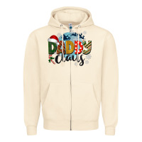 Sandshell daddy claus christmas Zipper Hoodie - BarkalooDesign