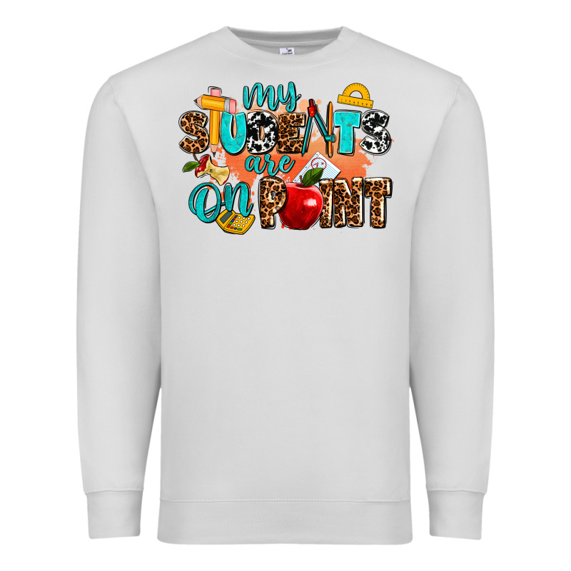 My Students Are On Point Premium Sweatshirt by AdoDesignShop | Teevron