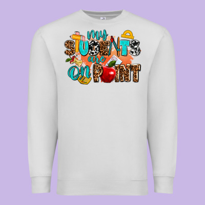 My Students Are On Point Premium Sweatshirt Designed By Adodesignshop