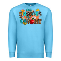 Ocean Blue my students are on point Premium Sweatshirt - AdoDesignShop