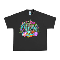 Pigment Black Easter Mom  Happy Easter Day Urban Heavy Tee - CowGirlArtShop