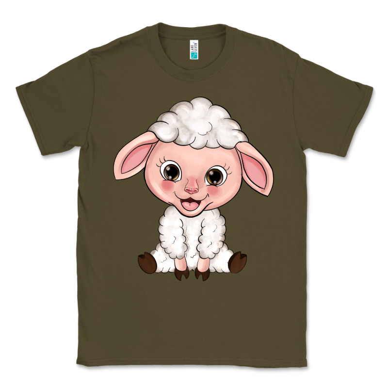 Cartoon Lamb Classic Tee by HowdyJamesFarm | Teevron
