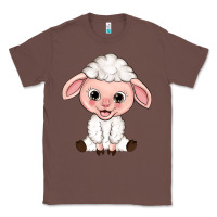 Chestnut Cartoon Lamb Classic Tee - HowdyJamesFarm