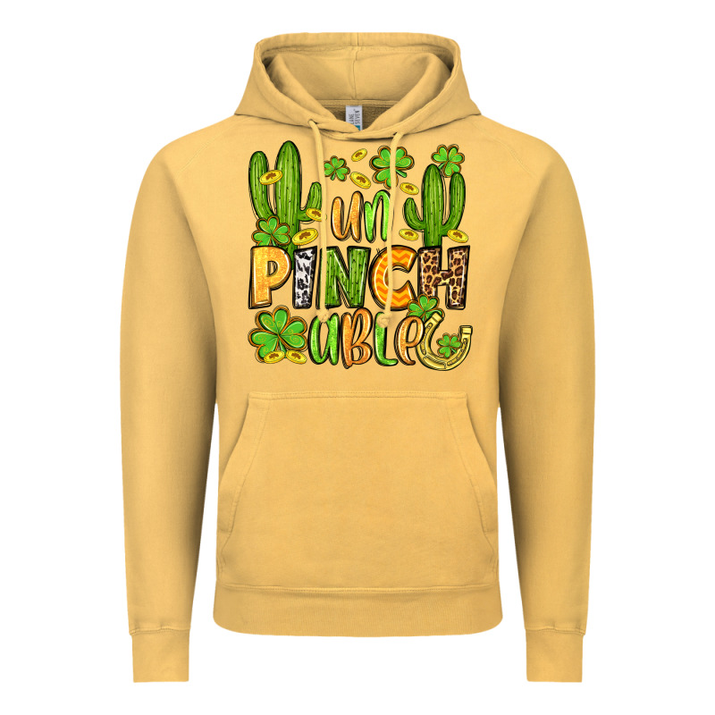 Un Pinch Able  St. Patrick's Day Vintage Hoodie by OliviaCreatesArt | Teevron