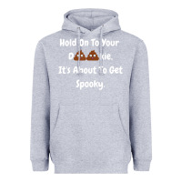 Heather Grey spooky halloween women and children Heavyweight Hoodie - maiPhamDesign