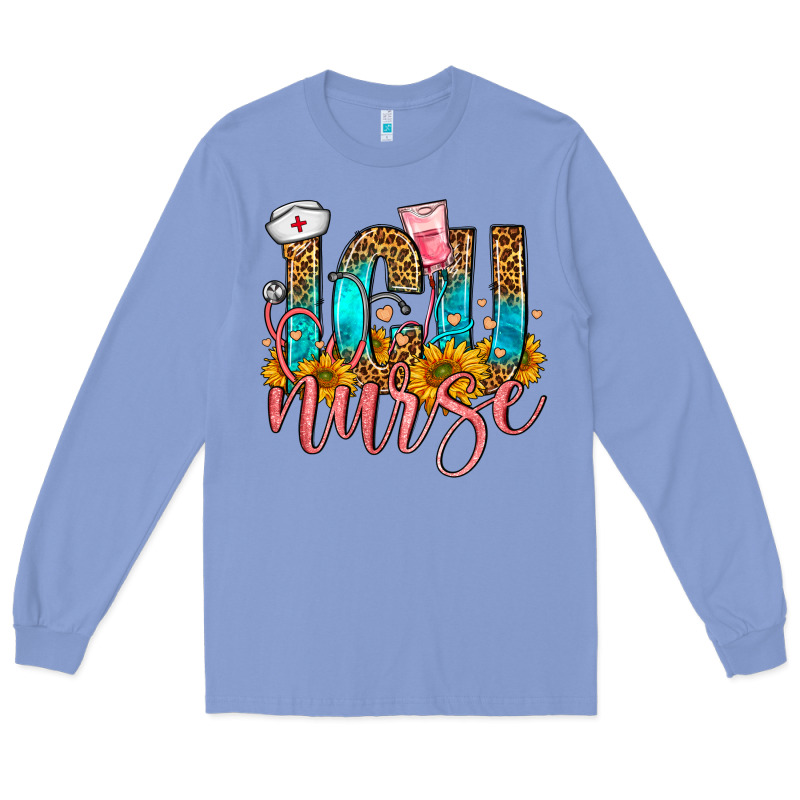 Western Icu Intensive Care Unit Nurse Long Sleeve Tee by FaDigitalArtStudio | Teevron