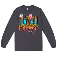 Smoke Western ICU Intensive Care Unit Nurse Long Sleeve Tee - FaDigitalArtStudio