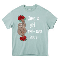 Arona just a girl who loves sloths Heavy Core Tee - Bettercallsaul