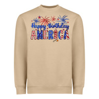 Mushroom happy birthday america Heavyweight Sweatshirt - Artiststas