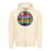 Sandshell western groovy teachers aide Zipper Hoodie - BarkalooDesign